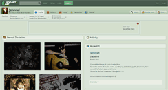 Desktop Screenshot of jenovad.deviantart.com
