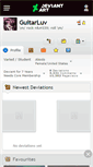 Mobile Screenshot of guitarluv.deviantart.com