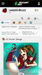Mobile Screenshot of ladybirdbuzz.deviantart.com