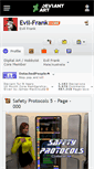 Mobile Screenshot of evil-frank.deviantart.com