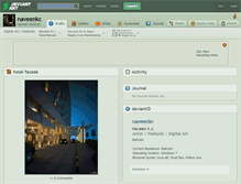 Tablet Screenshot of naveenkc.deviantart.com