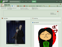 Tablet Screenshot of draw-ist.deviantart.com