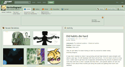 Desktop Screenshot of kevinxregnard.deviantart.com
