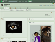 Tablet Screenshot of odyssekuja.deviantart.com