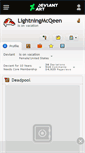Mobile Screenshot of lightningmcqeen.deviantart.com