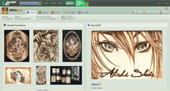 Desktop Screenshot of aliehs.deviantart.com