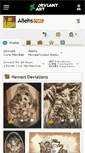 Mobile Screenshot of aliehs.deviantart.com