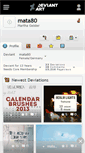 Mobile Screenshot of mata80.deviantart.com