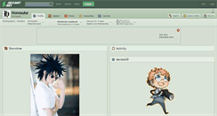 Desktop Screenshot of honosuke.deviantart.com