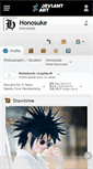 Mobile Screenshot of honosuke.deviantart.com