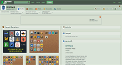 Desktop Screenshot of drnward.deviantart.com