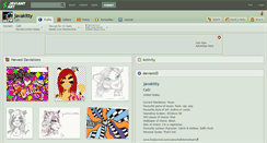 Desktop Screenshot of javakitty.deviantart.com