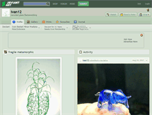 Tablet Screenshot of ivan12.deviantart.com