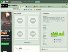 Tablet Screenshot of fantasysex.deviantart.com