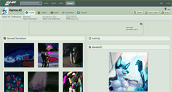 Desktop Screenshot of garrou42.deviantart.com