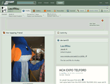 Tablet Screenshot of lascifrisu.deviantart.com