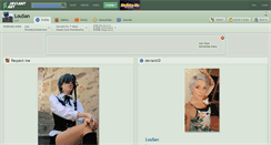 Desktop Screenshot of lousan.deviantart.com