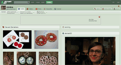 Desktop Screenshot of nimbra.deviantart.com