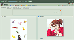 Desktop Screenshot of kitsko.deviantart.com