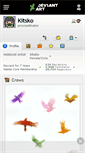 Mobile Screenshot of kitsko.deviantart.com