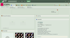 Desktop Screenshot of jc-fashion.deviantart.com