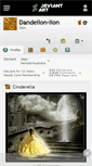 Mobile Screenshot of dandelion-lion.deviantart.com
