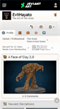 Mobile Screenshot of evilhayato.deviantart.com