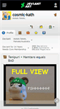 Mobile Screenshot of cosmic-kath.deviantart.com