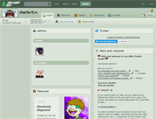 Tablet Screenshot of charlie-fc.deviantart.com