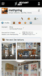 Mobile Screenshot of methpring.deviantart.com