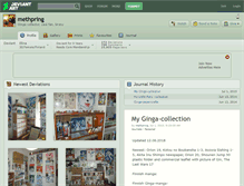 Tablet Screenshot of methpring.deviantart.com
