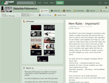 Tablet Screenshot of disturbia-followers.deviantart.com