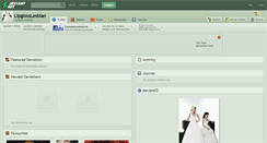 Desktop Screenshot of lipglosslesbian.deviantart.com