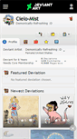 Mobile Screenshot of cielo-mist.deviantart.com