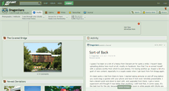 Desktop Screenshot of dragonxero.deviantart.com