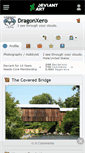 Mobile Screenshot of dragonxero.deviantart.com