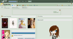 Desktop Screenshot of konig-chan.deviantart.com