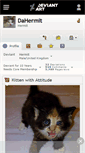 Mobile Screenshot of dahermit.deviantart.com