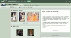 Desktop Screenshot of enchanted-fashion.deviantart.com
