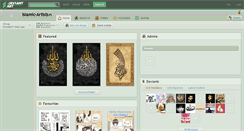 Desktop Screenshot of islamic-artists.deviantart.com