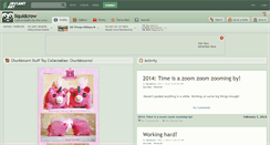 Desktop Screenshot of liquidcrow.deviantart.com