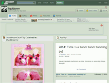 Tablet Screenshot of liquidcrow.deviantart.com