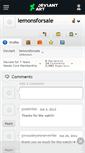 Mobile Screenshot of lemonsforsale.deviantart.com