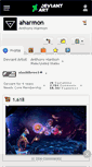 Mobile Screenshot of aharmon.deviantart.com