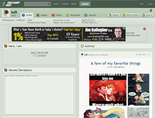 Tablet Screenshot of iulli.deviantart.com