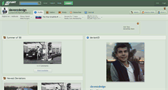 Desktop Screenshot of daveezdesign.deviantart.com