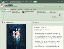 Tablet Screenshot of pink-killer.deviantart.com