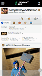 Mobile Screenshot of complexityandpassion.deviantart.com