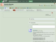 Tablet Screenshot of jewelry-bonney.deviantart.com