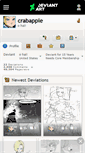 Mobile Screenshot of crabapple.deviantart.com